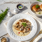Champignonroomsaus: Romige Champignonroomsaus