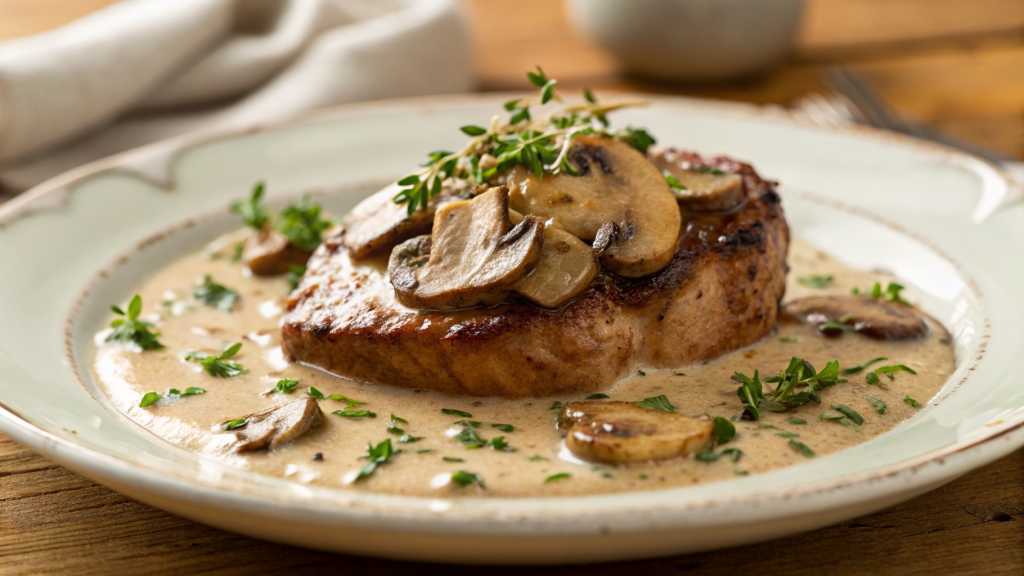 Romige Champignonroomsaus