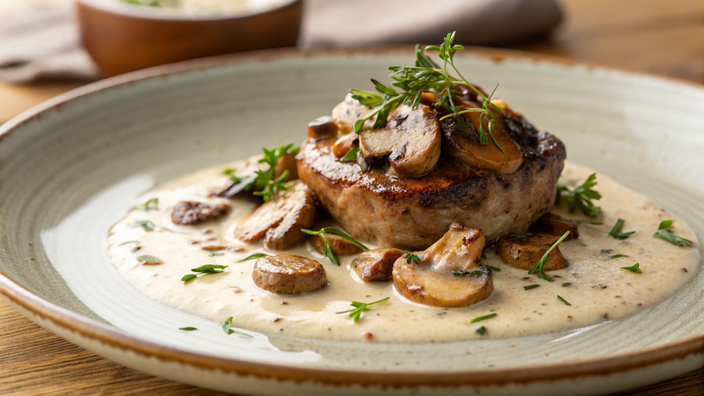 Champignon roomsaus recept